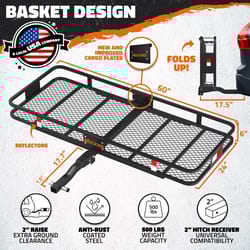 Mockins Black Cargo Carrier 1 pk