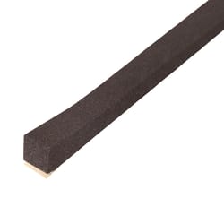 M-D BUILDING PRODUCTS PLATINUM Black Foam Weatherseal For Gaps and Openings 240 in. L X 0.5 in.