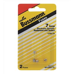 Bussmann 7 amps Fast Acting Fuse 2 ct