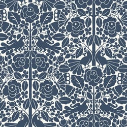 Magnolia Home by Joanna Gaines 33 ft. L Fairy Tales Blue Paper Wallpaper