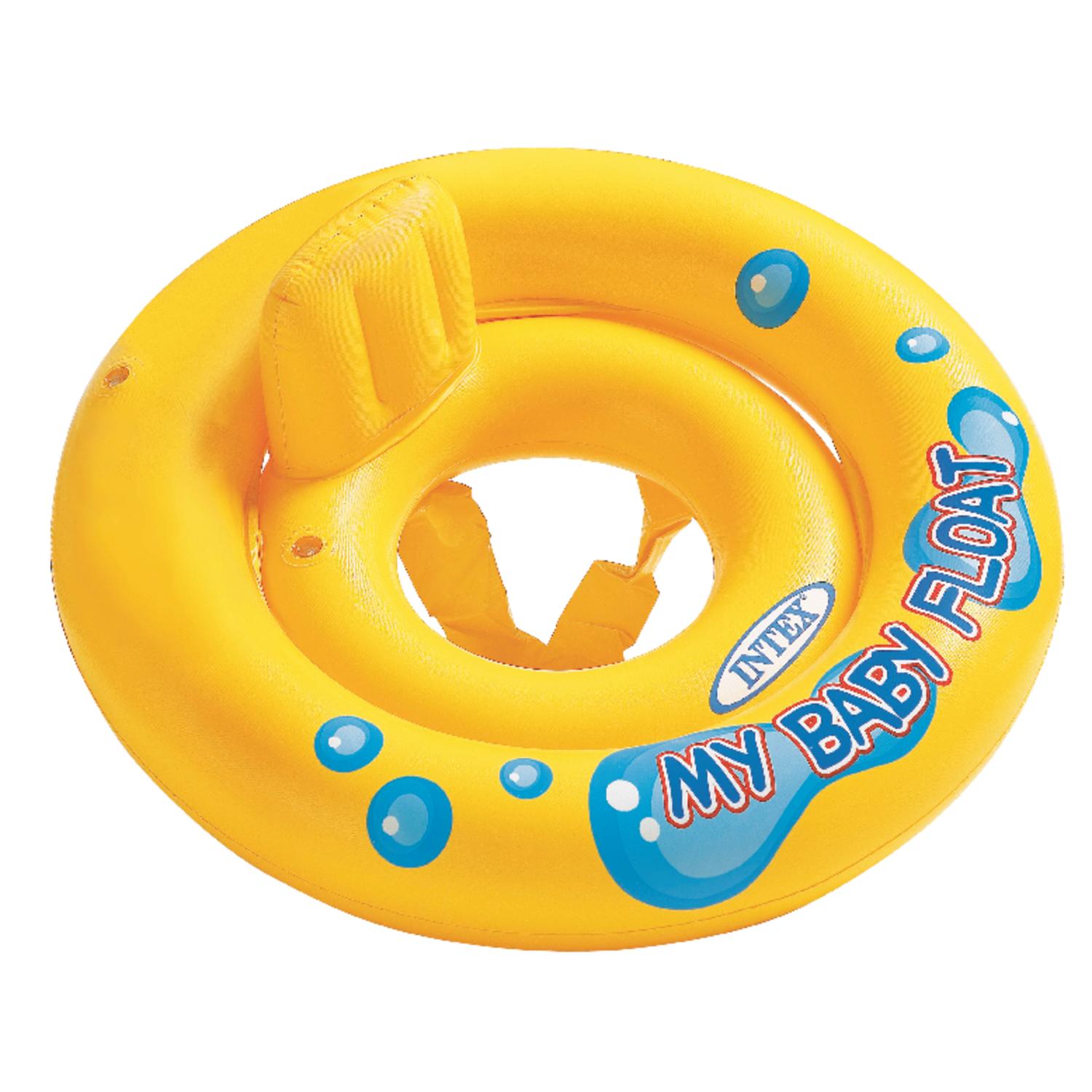 UPC 078257313365 product image for Intex Yellow Vinyl Inflatable Baby Float | upcitemdb.com