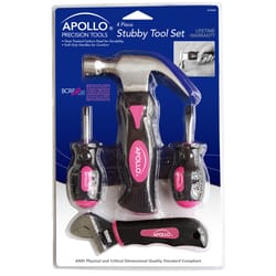 Apollo Tools Stubby Tool Set 4 pc