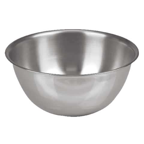 1pc Stainless Steel Bowl, Silver Mini Portable Salad Bowl For