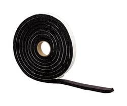 M-D Black Rubber Weather Stripping Tape 10 ft. L X 3/8 in.