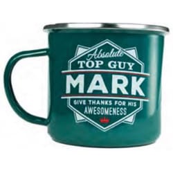 Top Guy Mark 14 oz Multicolored Steel Enamel Coated Mug 1 pk