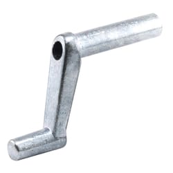 Prime-Line Plated Silver Cast Metal Single-Arm Casement Crank Handle For RV Windows