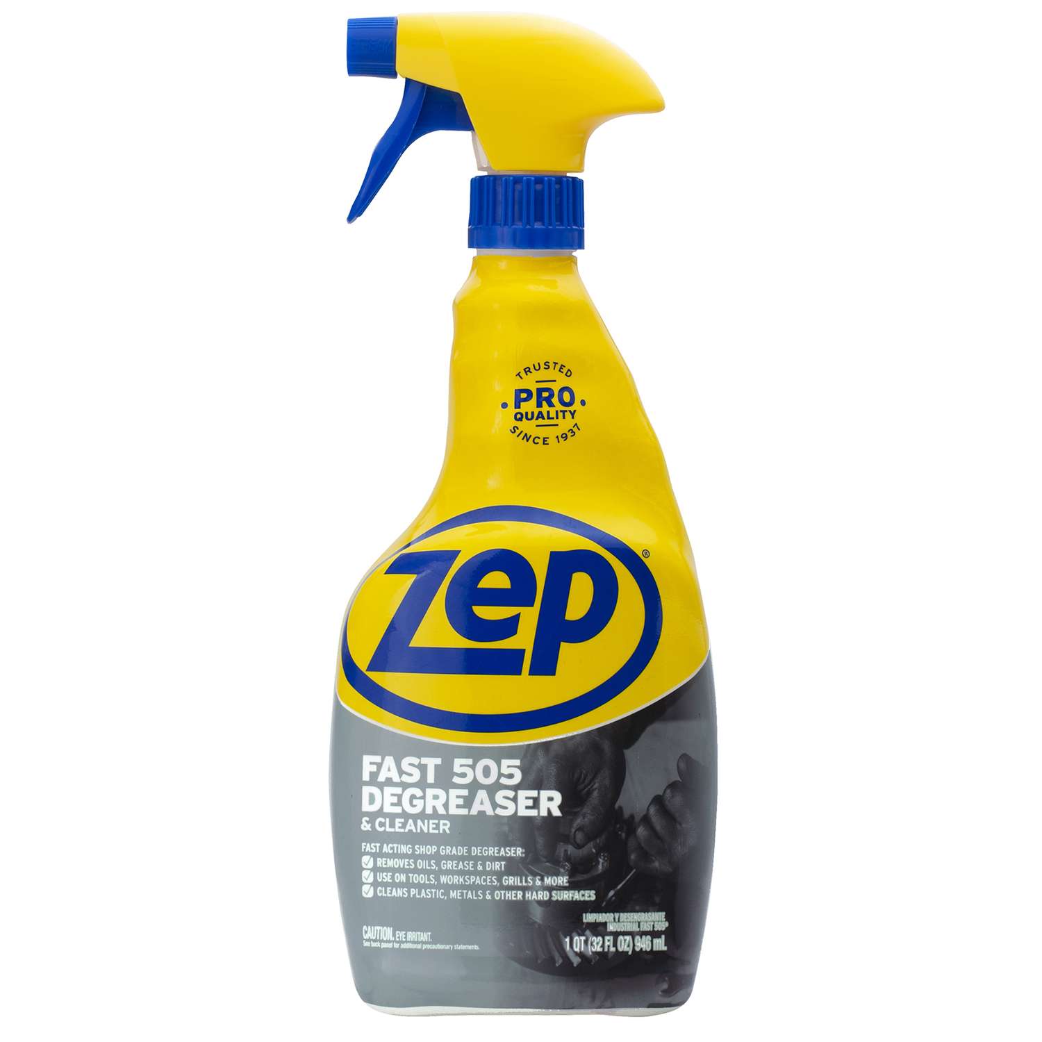Zep Fast 505 Lemon Scent Cleaner and Degreaser 32 oz Liquid Ace Hardware