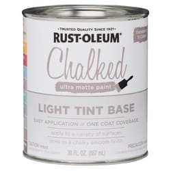 Rust-Oleum Chalked Ultra Matte Light Tint Base Water-Based Acrylic Chalk Paint 30 oz