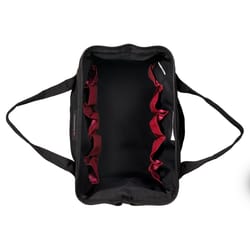 Wolverine 15 in. W X 10 in. H Nylon/Polyester Tool Bag 29 pocket Black 1 pc