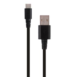 Fusebox USB to Type C Cable 4 ft. Black