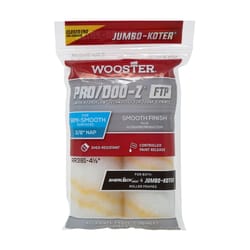 Wooster Pro/Doo-Z 4.5 in. W X 3/8 in. Jumbo Paint Roller Cover 2 pk