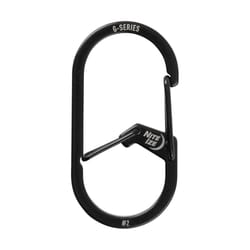 Nite Ize G-Series Stainless Steel Black Carabiner