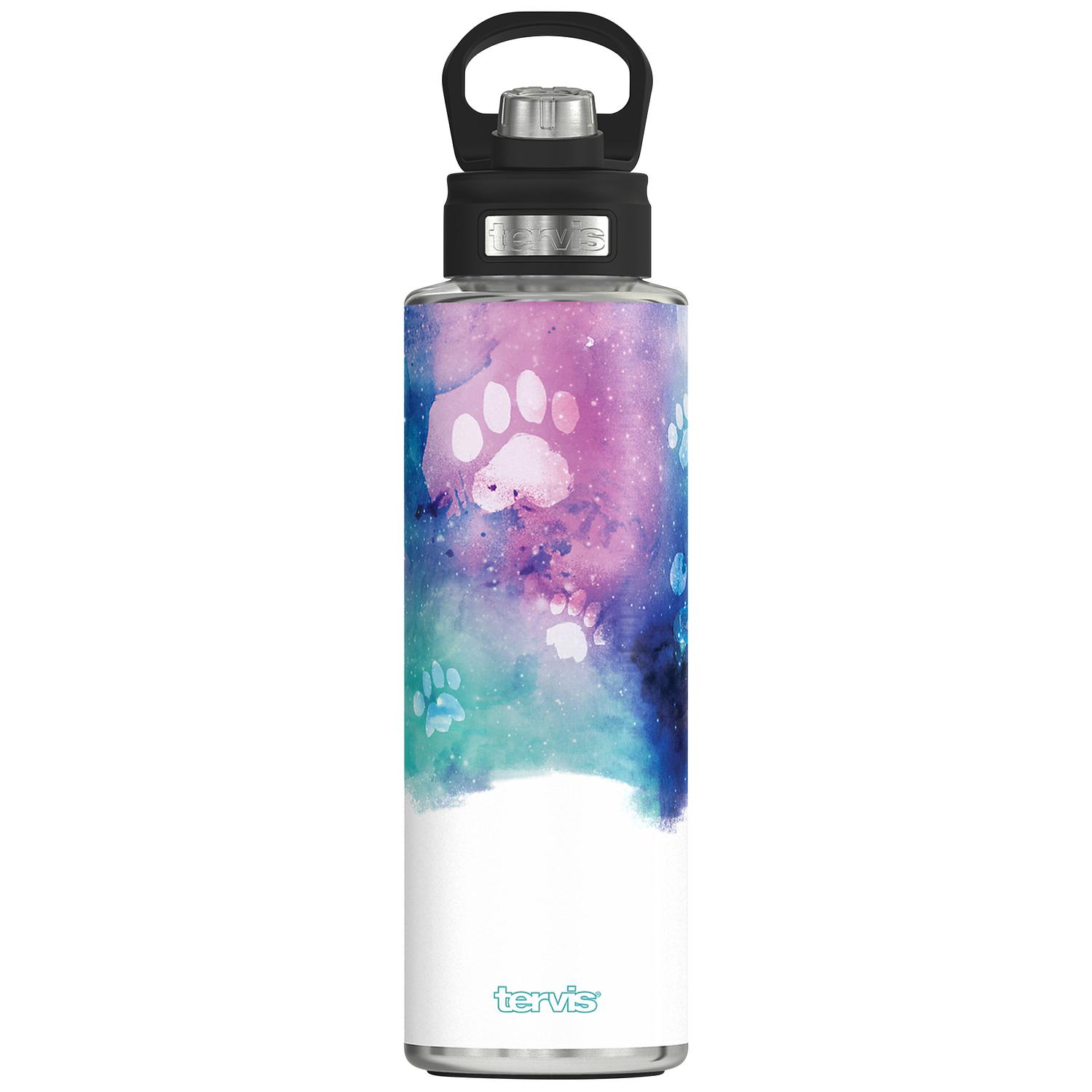 Tervis 40 oz Multicolored BPA Free Paw Prints Insulated Bottle Sansujyuku sansujyuku.com