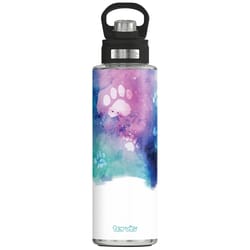 Tervis 40 oz Paw Prints Multicolored BPA Free Insulated Bottle