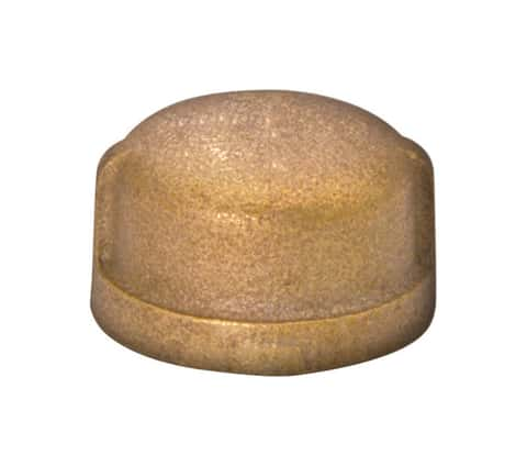 JMF Company 1-1/2 in. Female Red Brass Cap - Ace Hardware