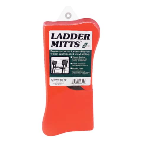 Staples Polyurethane Red Ladder Mitts 1 pk Staples Polyurethane Red Ladder Mitts 1 pk