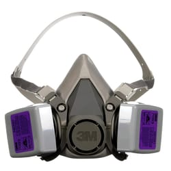 3M P100 Lead Paint Removal Respirator Valved Gray M 1 pk