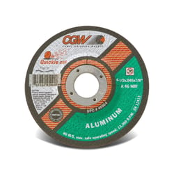 CGW 4-1/2 in. D X 7/8 in. Aluminum Oxide Abrasive Cut-Off Wheel 1 pc