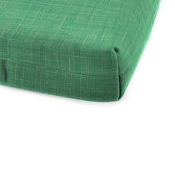 Jordan Manufacturing Green Polyester Chaise Cushion 4 in. H X 22 in. W X 72 in. L