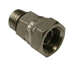 Apache Steel 3/8 in. D X 3/8 in. D Hydraulic Adapter 1