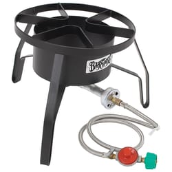 King Kooker 33,000 BTU 12 in. Welded Square Propane Gas Outdoor