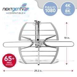 RCA Indoor and Outdoor HDTV Digital Antenna 1 pk