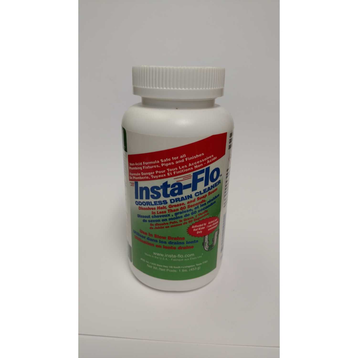 InstaFlo Crystals Drain Cleaner 1 lb. Ace Hardware