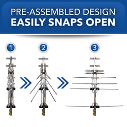 RCA Outdoor HDTV Digital Antenna 1 pk