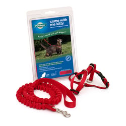 PetSafe Come with me kitty Red Harness & Leash Nylon Cat Leash and Harness Large