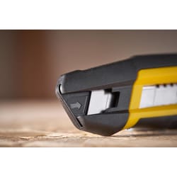 Stanley 6.10 in. Snap Knife Black/Yellow 1 pc