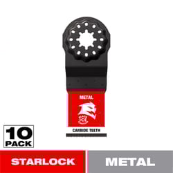 Diablo Starlock 1-1/4 in. W Carbide Oscillating Blade Metal 10 pk