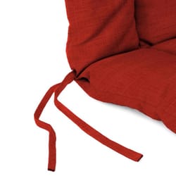Jordan Manufacturing Red Polyester Chaise Lounge Cushion 2.5 in. H X 21 in. W X 38 in. L
