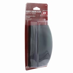 Ace 2-1/2 in. W X 4-3/4 in. L Assorted Rubber Grit Sanding Block