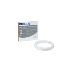 Philips 22 W T9 1.125 in. D X 8 in. L Circline Fluorescent Bulb Cool White Circular 4100 K 1 pk