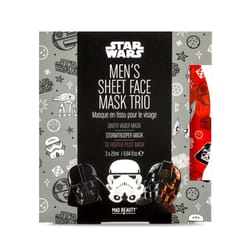 Mad Beauty Star Wars Assorted Darth Vader, Pilot, Stormtrooper Sheet Face Mask 3 pc