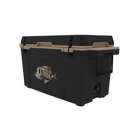 Taiga Coolers Black/Tan 55 qt Cooler