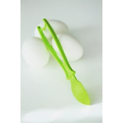 Linden Sweden Jonas Green/White Plastic Egg/Avocado Peeler