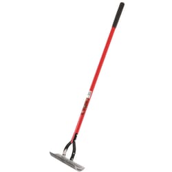 ACE 61 in. 19 Tine Steel Thatching Rake Fiberglass Handle