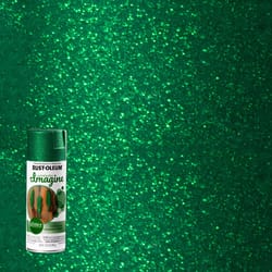 Rust-Oleum Imagine Glitter Kelly Green Spray Paint 10.25 oz