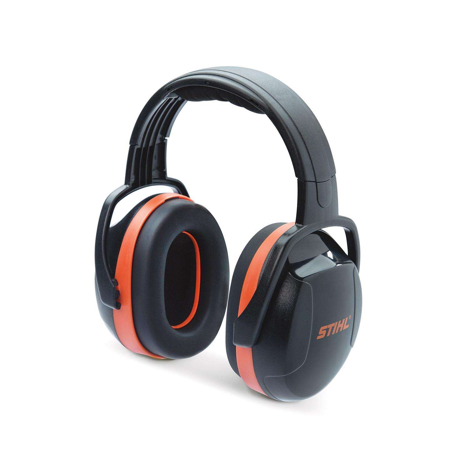 STIHL 26 dB Hearing Protector Earmuff Black/Orange 1 pk Ace Hardware