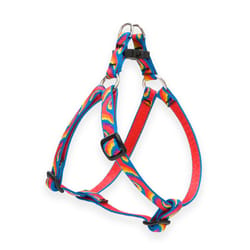 LupinePet Original Designs Multicolor Lolipop Nylon Dog Harness