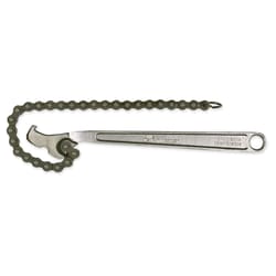 Crescent Chain Wrench 24 in. L 1 pc