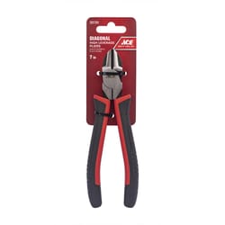 Ace 7 in. Chrome Vanadium Steel Diagonal Pliers