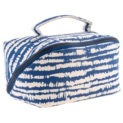 Karma Blue/White Cosmetic Bag