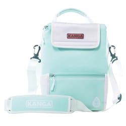 Kanga Aqua/White 12 can Soft Sided Cooler