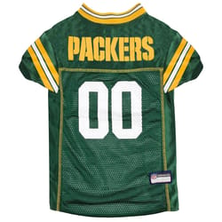 Pets First NFL Multicolored Packers Dog Jersey 2XL