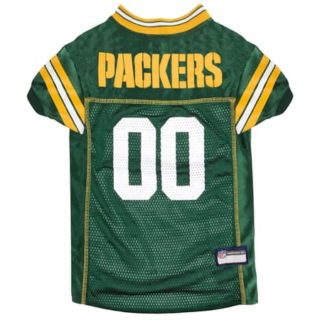 Pets First GBP-4145-XXL Green Bay Packers Mesh Jersey