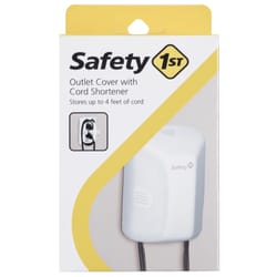 Safety 1st White Plastic Outlet Cover 1 pk