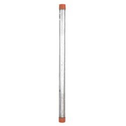 B&K Mueller 1 in. D X 24 in. L Galvanized Steel Pre-Cut Pipe