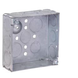 Southwire New Work 21 cu in Square Galvanized Steel Weatherproof Box Gray